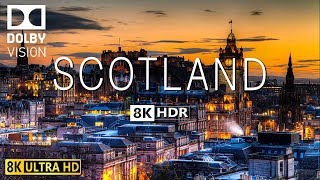 SCOTLAND in 8K (60FPS) HDR Dolby Vision – Soft Piano Music for Relaxation