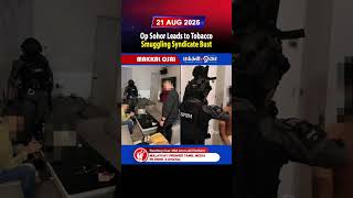 Op Sohor Leads to Tobacco Smuggling Syndicate Bust