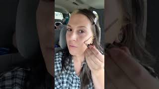 GRWM- Car Edition #grwm #makeup #makeuponthego #comedy #makeuplook #roadtrip #beautyblender