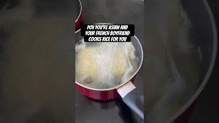 A for effort but who knew you could cook rice in plastic bags ?!?! 💀 #comedy #funny #love