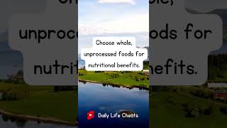 How to Make Mindful Food Choices