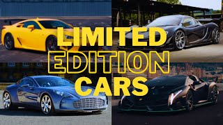 Limited Edition Cars That You May Not Know