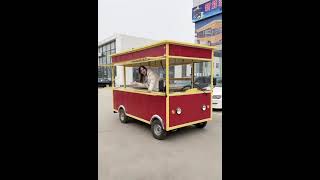 Fast food cart in stock