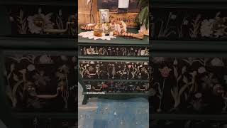 Vintage Bombay Dresser Makeover by Vintage Arts Inc. with Annie Sloan Chalk Paint