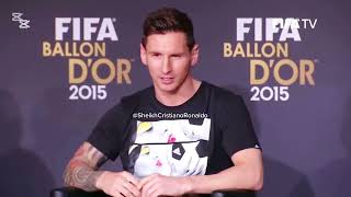 Ronaldo and Messi reciting surah al fatiha together