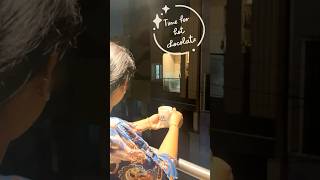 Starbucks Signature Hot Chocolate ☕ | Rainy Night Cozy Vlog 🌧️ #shorts