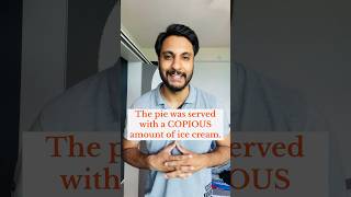 Word of the day is COPIOUS , #vocabulary #sscmts #sscmtsvocabulary #sscclg