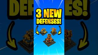 3つの新しいクラフト可能な防御アイテム！#cocupdate #coc #clashofclans