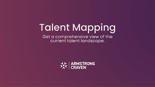 Talent Mapping | Armstrong Craven