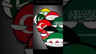 Eternal Enemies || Syria Vs Israel || [ CountryBalls ] || #countryballs #shorts