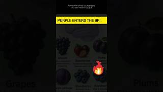 PURPLE ENTERS THE BRAIN #selfimprovement #fyp#motivation #2025 #habits
