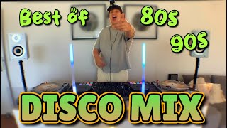 BEST DISCO DANCE PARTY OF 90's AND 80's HIT MIX 🪩 DJ NilleMcFly's FREITAXMIX