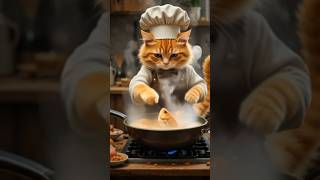 "Sheikh Cat Cooked This?! 😹 Funny Cooking Story!" #sheikhcat #funnycooking #catshorts