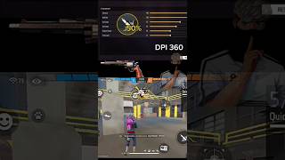 M500  One tap sensitivity 4gb ram 🎯 free fire Maxx sensitivity new update sensitivity 🥵💯