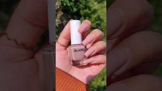 Zudio nail polish 'Sheer' | Zudio| #zudio #zudiofinds #zudionailpaints #nails