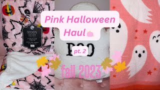 Pink Halloween Haul pt 2 | Burlington | Ross | Dollar Tree | Pink Finds | Pink-O-Ween |August 2023 |