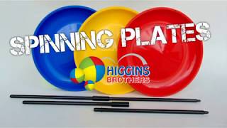 How to do a Spinning Plate - Higgins Brothers Juggling & Flow Props