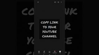 this is how to copy the link to your YouTube channel or any channel on YouTube #youtube #howto #copy