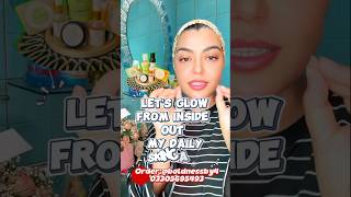 Let’s glow from inside out l my daily skincare routine #organic #skincare #routine #selfcare #love