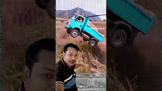 The car flies in the sky like a helicopter. #attitude #inspiredaily #statusmotivational #shorts