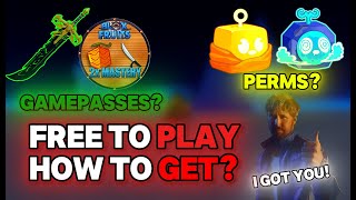 How to Get PERMANENT FRUITS AND GAMEPASSES Free to Play | Update 24 | Bloxfruits