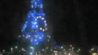 Paris: The City of Lights in Bright Blue