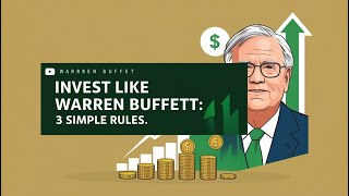 INVEST Like Warren Buffett With These 3 Simple Rules!