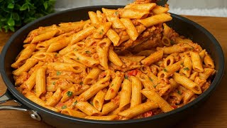 Restaurant quality Pasta in just 5 Minutes! So Easy and Delicious that you will make it Every day!