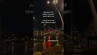 Ignoring Hurts More Than Words 💔🤐 | Say It Clearly#TruthOfLife #EmotionalPain #SilentTreatment