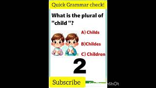 Quick grammar quiz #education #kannadaeducation #learnenglish #shortfeed #gkquiz #trending
