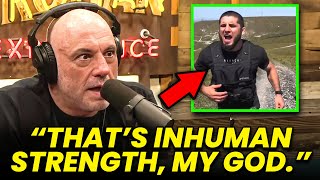 Joe Rogan SHOCKED Watching Islam Makhachev Train with 170lbs Weight!