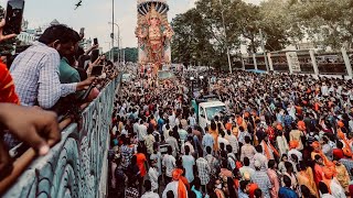 khairatabad Ganesh Nimajjanam 2023 ||Tank Bund || HD Visuals || #khairatabadganeshnimajjanam