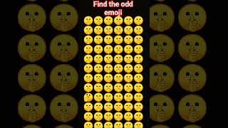 #emojyfind #emojichallenge #emoji #quiz #quiz #findtheoddemojiout #ytshorts