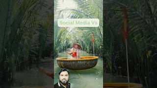 Social Media vs Reality test 😀😬 #explore #travel #socialmediavsreality #funny