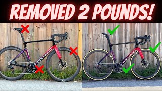 *予算内でのアップグレード！* 自転車の重量を2ポンド以上削減、*POLYGON HELIOS A9*