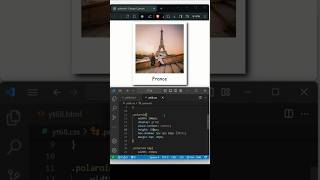 How to Create A Polaroid In CSS! HTML CSS #html