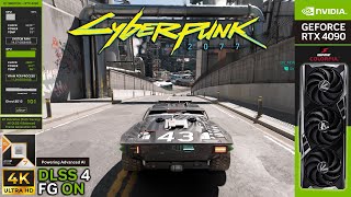 Cyberpunk 2077 – 4K RT Overdrive (Path Tracing), DLSS 4 Balanced and Frame Generation! [RTX 4090]