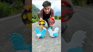 Blue and White 2 Remote control Chicken Murga unboxing😍