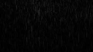Rain Sounds for Sleeping BLACK SCREEN | Perfect Rain & Thunder Sounds for Deep Sleep and Relax