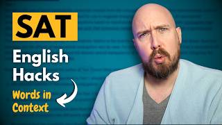 SAT English Hacks | Words in Context