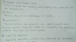 Tablet compression #pharmacy