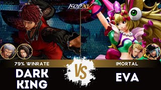 KOF XV🎞️DARK KING (Vice/Duo Lon/O.Yashiro) vs EVA  (Benimaru/Sylvie/Isla)🎞️Replay Match - 08/25