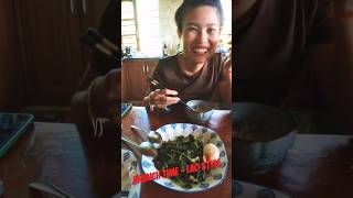 Brunch time - Lao style! #onionorgarlic #laocooking #brunchtime #organicfood #nangnavigatesenglish