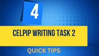 CELPIP WRITING TASK 2.