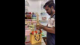 gift bag wrapping flower ,,Best of flower ,