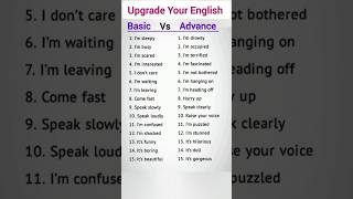 Upgrade Your English | English speaking practice #english #englishlanguage #learn #spokenenglish #yt