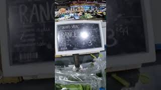 Cost of Spinach in France | पालक | How to do Grocery shopping in France | #shorts #ytshorts #indian