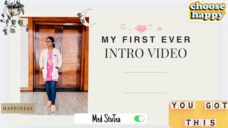 i finally faced the camera 😭📹 | my first ever intro vlog 🩺✨
