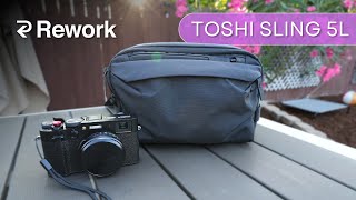 This sling bag is SO close to perfect... Rework Toshi Sling 5L Review