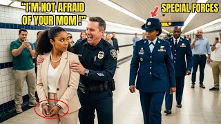 “Your Mom? Special Forces?”, Cop Laughs at Black Girl - Then She Arrived and the Cop Went Pale